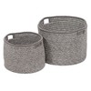 Colonial Mills Casablanca Basket, 15"x15"x12", Grey - 2 of 3