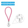 Unique Bargains Crystal ID Card Wristlet Bling Keychain Lanyards with Metal Clasp - 2 of 4