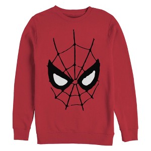 Men's Marvel: Spider-Man Mask Outline Sweatshirt - 1 of 4
