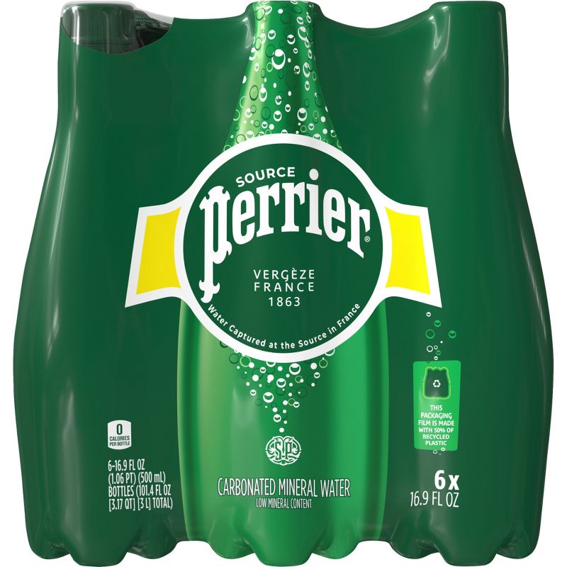 Perrier Sparkling Water - 6pk/16.9 fl oz Bottles, 2 of 13