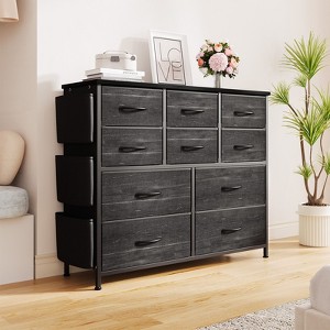 10-Drawer Dresser for Bedroom, Fabric Storage Dresser for Bedroom, Living Room, or Entryway - 1 of 4