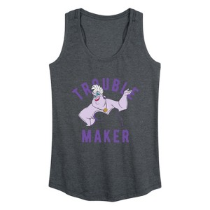 Women's - Disney Villains - Trouble Maker Graphic Racerback Tank - 1 of 4