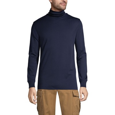 Lands' End Men's Cotton Supima Turtleneck