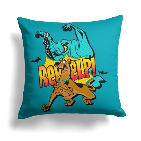 Warner Bros. Scooby-Doo Help! Throw Pillow 18x18 Inches - image 1 of 2