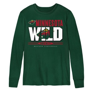 NHL Minnesota Wild Boys' Long Sleeve T-Shirt - 1 of 1