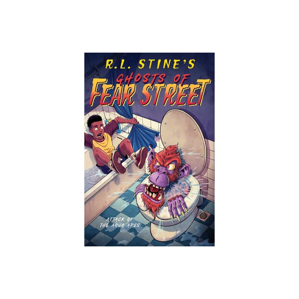 Attack of the Aqua Apes - (Ghosts of Fear Street) by R L Stine (Hardcover)