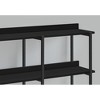 3-Tier Laminate Console Table with Metal Frame for Entryway, Living Room, or Bedroom - 2 of 4