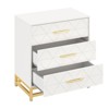Garvee 3 Drawer Tall Dresser with Soft-Close Drawers, Slim Storage Chest for Bedroom, Closet, Entryway with Anti-Tip Kit - 4 of 4