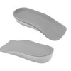 Unique Bargains Height Increase Shoe Inserts One Size Fits All White Gray 1 Pair - 3 of 4