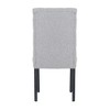 WestinTrends  Upholstered Button Tufted Dining Side Chair (Set of 2) - 4 of 4