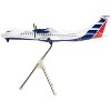 ATR 72-200 Commercial Aircraft "Cubana de Aviacion" (CU-T1548) White with Red and Blue Tail 1/200 Diecast Model by GeminiJets - 2 of 4