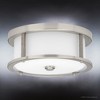 Urban Ambiance Luxury Contemporary Ceiling Light,  5.25"H x 13"W,  Brushed Nickel Finish, UHP3210 - 3 of 4