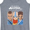 Women's - Avatar: The Last Airbender - Sokka Aang Katara Graphic Racerback Tank - 2 of 4