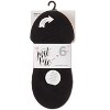 Memoi Women's 6 Pair Pack Barely There Micro Liner No-Show Socks - 4 of 4