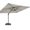 11.5x9ft Cantilever Patio Umbrella with 270g Fade-Resistant Fabric, - 2 of 4