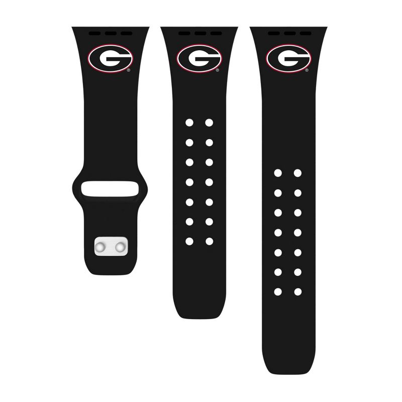 NCAA Georgia Bulldogs Silicone Apple Watch Band , 2 of 4