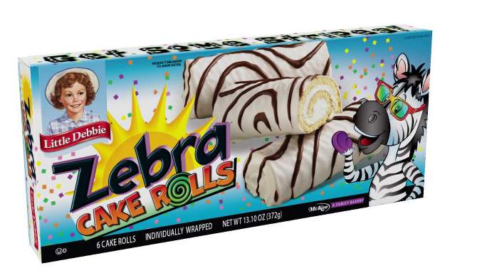 Little Debbie Zebra Cake Rolls 13.10oz, 2 of 6, play video