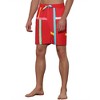 Lars Amadeus Men's Colorful Drawstring Elastic Waist Board Shorts 2 Pcs - 4 of 4