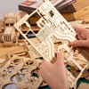 Hands Craft Modern Wooden Puzzle Grand Prix Car: Craft Kit for 14 Year Olds, Includes Wood & Sandpaper - 4 of 4