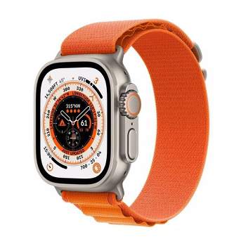 Apple Watch Ultra Gps + Cellular, 49mm Titanium Case With Orange 