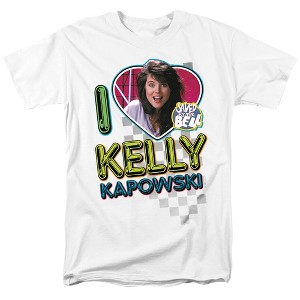 Saved By The Bell I Love Kelly Adult T-Shirt - 1 of 4
