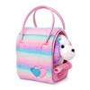 Pucci Pups Plush with Purse Rainbow Glam Bag & Maltese Pup - 3 of 4