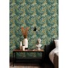 Brewster Peel and Stick 1pc Wallpaper Yara Green - 4 of 4