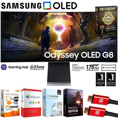 Samsung 34" Odyssey OLED G8 175Hz 0.03ms Curved Monitor +26 Months Protection Bundle