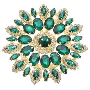 Unique Bargains Rhinestone Elegant Glitter DIY Applique Patches - 1 of 3