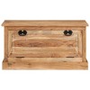 vidaXL Shoe Storage Bench 33.5 in.x15.7 in.x17.7 in. Solid Acacia Wood - 2 of 4