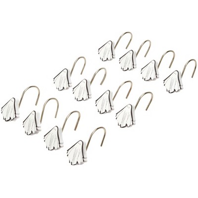 The Lakeside Collection Halloween Ghost Bath Collection - Set of 12 Shower Curtain Hooks