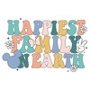Men's Mickey & Friends Happiest Family On Earth T-Shirt - 2 of 4