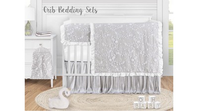 Sweet Jojo Designs Gray Velvet Kids' Memo Board with Button Detail