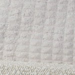 off-white boucle/light beech legs