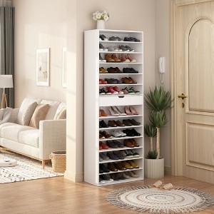 Famapy White Shoe Rack Multi Layer Shelf Entrance Storage Shoe Cabinet Organizer - 1 of 4