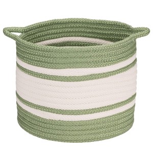 Colonial Mills Outland Basket, 20"x20"x18", Green - 1 of 3