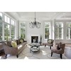 Elegant Lighting Flynx 9 lights pendant in black - 2 of 4