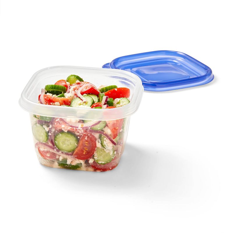 Snap and Store Medium Square Food Storage Container - 4ct/32 fl oz - up &#38; up&#8482;, 2 of 4