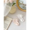 MyKids-USA Pairs Summer Thin Breathable Socks For Girls: Baby Girls’ Princess Socks With Lace Trim - 3 of 4