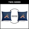 MLB Atlanta Braves Celebrate Series Throw Pillow 18x18 Inches - 4 of 4