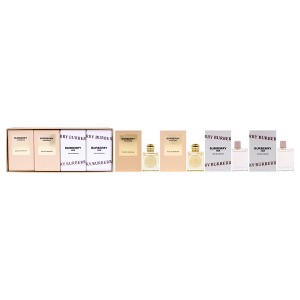 Burberry by Burberry for Women - 4 Pc Mini Gift Set 2 x 0.16oz Burberry Goddess EDP Spray (Mini), 2 x 0.16oz Burberry Her EDP Spray (Mini) - 1 of 4
