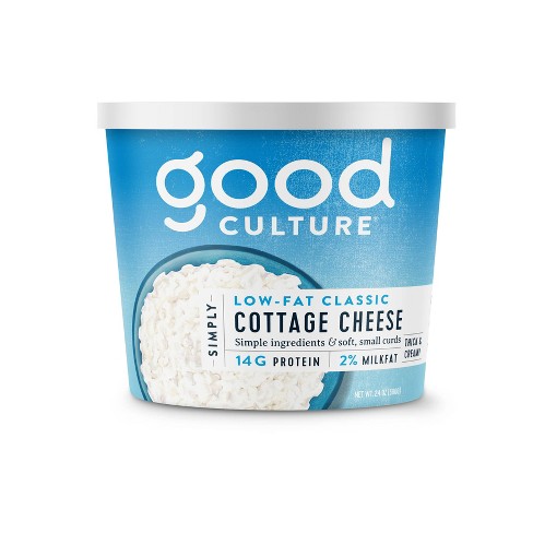 Good Culture Classic 2% Cottage Cheese - 24oz : Target