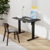 Fontoi Desks, Standing Desk with Splice Board, Home Office Desk with Adjustable Height, Office Desk Computer Table, Black, 40"*24"*27.5" - 2 of 4