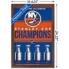 Trends International NHL New York Islanders - Champions 23 Framed Wall Poster Prints - 3 of 4