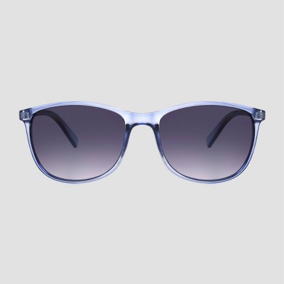Women's Crystal Square Sunglasses - A New Day™ Blue