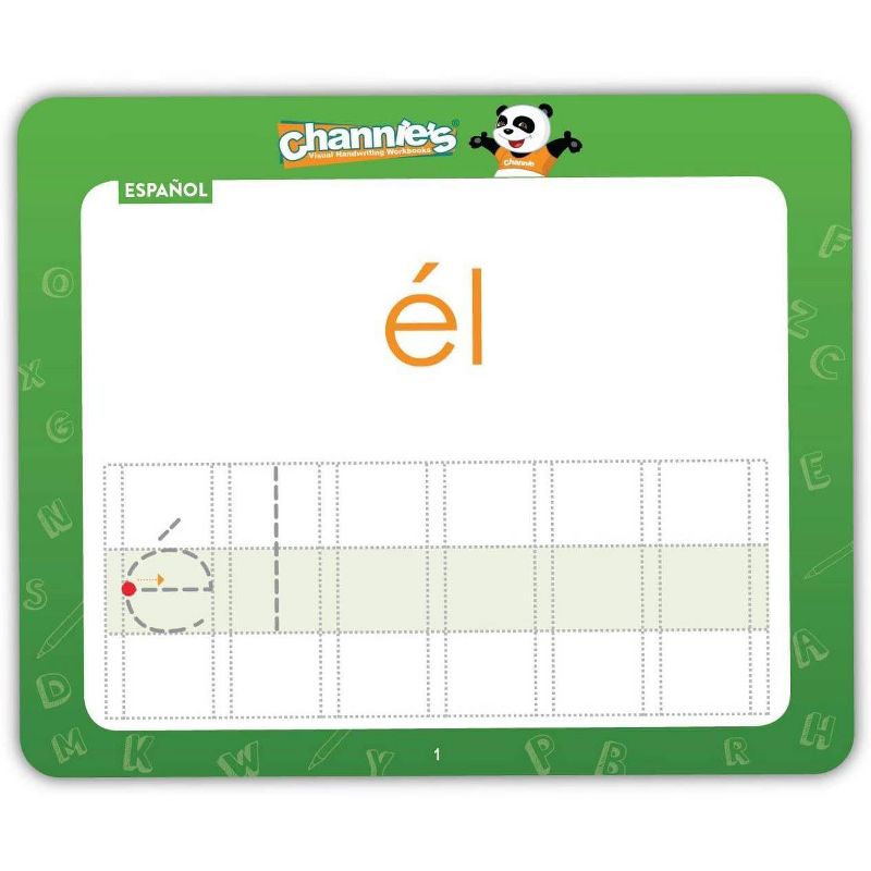 Channie&#39;s 50 First Spanish/English Dry Erase Flash Cards, 4 of 7