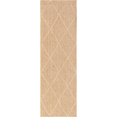 Nuloom Billy Diamond Easy-Jute Machine Washable Indoor Area Rug