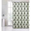 Kate Aurora Holiday Classic Merry Christmas Trees & Gifts Fabric Shower Curtain - 2 of 3