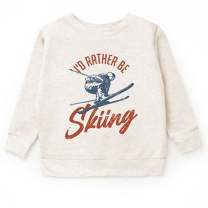 I'd Rather Be Skiing - Youth Graphic Sweatshirt - 1 of 4