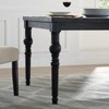 Roundhill Furniture Leviton Urban Style Dining Table, Black - 4 of 4